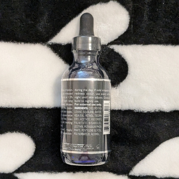 Large Retinol Fusion PM Night Serum Peter Thomas Roth  2 oz - Sealed - Picture 8 of 9
